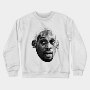 Dennis Rodman New Retro Sketch Crewneck Sweatshirt